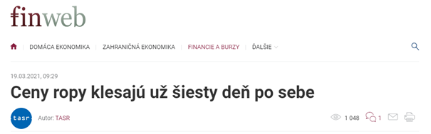 Správne uvedený dátum publikovania v článku na finweb.hnonline.sk